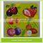 Custom Fruit Cardboard Jigsaw Puzzle For Kids Education