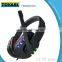 Comfortable LED 3.5mm Stereo Gaming LED Lighting Over-Ear Headphone Headset Headband