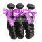 2016 Best Selling Unprocessed Virgin Brazilian Human Hair Natural Black Loose Wave Human Hair Extension