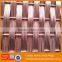 Factory supply 1.5mm warp dia copper wire mesh screen brass mesh net