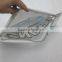 OEM white PVC makeup bag Pencil case Clutch bag