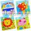 OEM&ODM cartoon 9 pcs wooden jigsaw puzzle for children                        
                                                Quality Choice