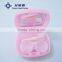 wholesale custom plastic PP contact lens case with mirror, dual box, tweezer, bottle