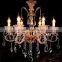 Modern Wedding Centerpieces Decoration Crystal Chandelier Art Glass Chandeliers Hanging Pendant Lamp Light Lighting CZ3006/6