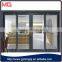 thermal break wooden color aluminum frame interior soundproof interior sliding door