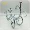 silver chrome candlestick metal wedding decoration candle holder