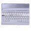 black white Aluminum Bluetooth Wireless Keyboard Case Cover for Apple New iPad 4 3 2+bluetooth wireless keyboard