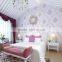 Home design rural glitter flower beautiful wallpaper for home