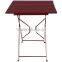 Outdoor portable steel folding picnic table