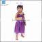 purple girls princess Dress Costume for American carnival party