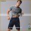 Eco-friendly material custom 100% polyester dry fit plain sports t-shirt