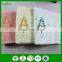 merry christmas embroidery cotton face towel slogan towel