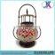 Handmade Glass Mosaic Moroccan garden lantern-Moroccan Home decor Indoor Glass lantern