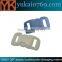 Yukai 3/8" contoured platic buckle in various colors