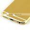 24kt gold brush back housing for iphone 6 housing back cover