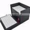 Black stackable wooden jewelry tray for ring pendant necklace bangle