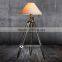 Royal Marine Tripod Big Floor Lamp & Hot Popular Standing Wooden Light F2011C