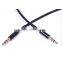 Premium Gold Plated 3.5MM Stereo AUX Cable With Metal Spring Prevents Breaks