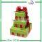 Fancy gift box for chocolate/wedding chocolate box with ribbon/candy box