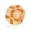 2015 Hot Sale Bamboo IQ Intelligent Puzzle Magic Puzzle Kongming Lock Brain Teaser Model Number GAD1128