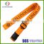 Custom polyester luggage strap wholesale for promotional gifts