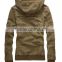 2016 wholesale mens heavy cotton washed jacket with fleece lining