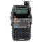 BAOFENG UV-5RD 5R PLUS New Version 136-174/400-520MHZ Dual Band Radio+ earpiece walkie talkie two way radio