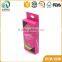 Pink Custom Printed Cheap Earphone Packaging Box Mini Gift Boxes With Handle