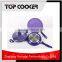 3Pcs aluminum press non stick dinner cookware set