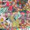 2015 factory wholesale 80 nylon 20 spandex patterned print swimwear fabric
