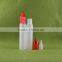 China supplier empty e-liquid 10ml unicorn bottles with screw cap