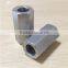 hex coupling nut din6334 stainless steel