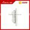 Famous brand BIHU BS Standard White 3 gang 2 Way light Electric Wall Switch for home