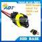 9005 female auto bulb socket base holder
