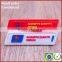 Shanghai red luxury suitcase silicone label with serial number label