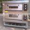 commercial double deck gas bakery cake oven