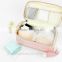 Custom Makeup Travel Promotional Fashion Tyvek Paper Cosmetic Bags make up brushes bag