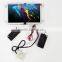 7 inch motion sensor wireless lcd small open frame video player,7" plastic photo frame