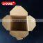 Disposable takeaway custom logo printed paper fast food packaging