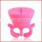 Good suction soft silicone wareable nail polish holder