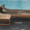 Outdoor Beach Swimming Pool classic luxury italian chaise lounge