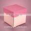 pink easy removable cake box design