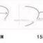 Top quality classic fashion metal frame aviator pilot driving polarized sunglasses eyeglasses eyewear