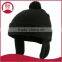 Toddler Cute Beanie Hat with Ear Flaps/top ball