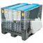 automotive plastic collapsible pallet box 1200*1000*975mm