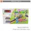 Kids battery operated plastic railway train speed track toy