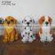 Resin shaking head toy dog