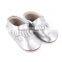 Wholesale Handmade Genuine Leather Soft Sole Baby Shoes Moccasins