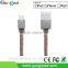 Wholesale New design PU leather 8-Pin charging Sync Date USB MFI Cable