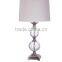 SAA popular in Australia droplet crystal table lamp with metal round base for home decor